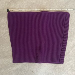 Aritzia Babaton Sculpt Rib-Knit Tight Fit Cropped Tube Top Size XS